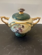 Heirloom porcelain music box - porcelain,