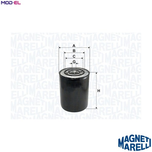Oil filter 153071760101 - 153071760101, for