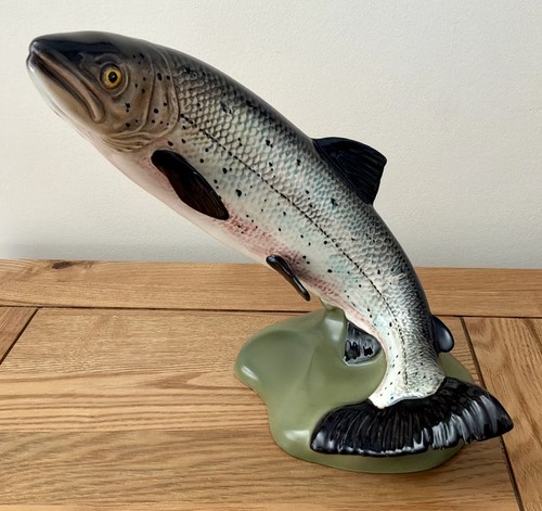Superb beswick leaping salmon - leaping,