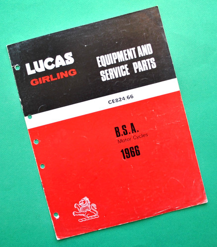 1966 bsa motorcycle manual - bsa,