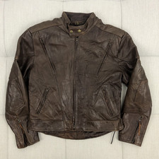 Vintage Brown Leather Cafe