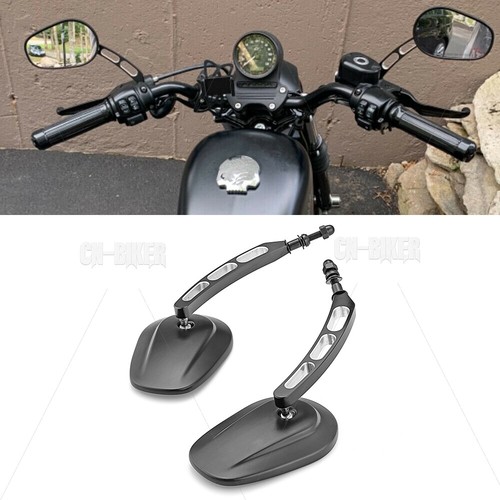 Long stem black - long, motorcycle