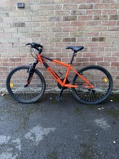 BTWIN Rockrider 340 Mountain Bike, 26" wheels, vgc, Size L, Orange, 21" frame