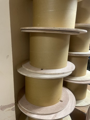 Wooden cable reels - 10,