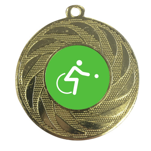 Boccia medal small large - boccia, or