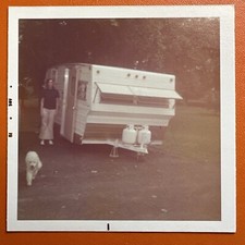 Vintage photo 1970s camper - vintage,