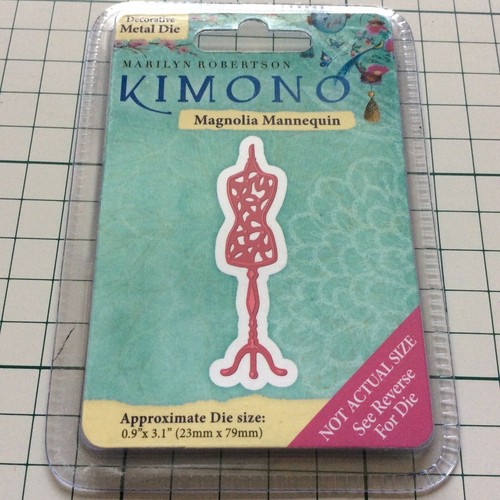 Kimono metal die magnolia - metal,
