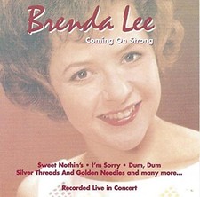 Brenda Lee-Coming On Strong LIVE CD POSTED 48 HOURS TRACKED
