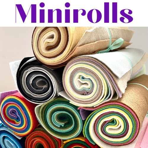 Creative felt minirolls - -,