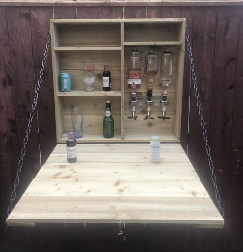 Garden bar drop down gin - bar,, down,