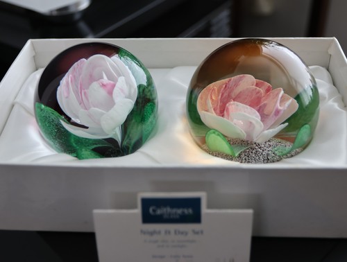 Caithness glass paperweight - glass,