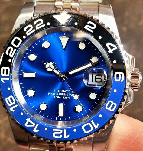 Cobalt blue automatic sunburst - cobalt,