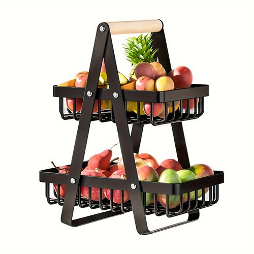 Tier metal fruit basket - 2,