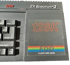 Sinclair ZX Spectrum +3 - Computer Only - Disk Drive Model - New Belt Fitted (1)