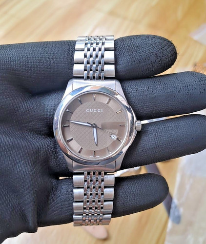 Gucci timeless 38mm - gucci, silver
