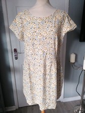 NEXT LADIES SZ18 YELLOW FLORAL