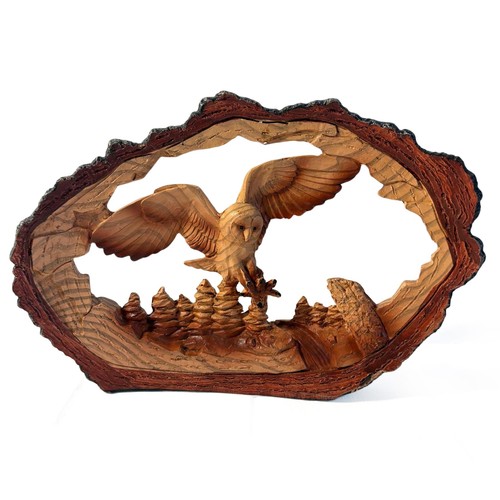 Flying owl ornament - flying,