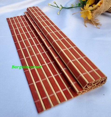 Bamboo placemat dining coffee - bamboo,