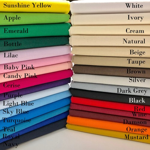 100 cotton fabric plain - plain, dress
