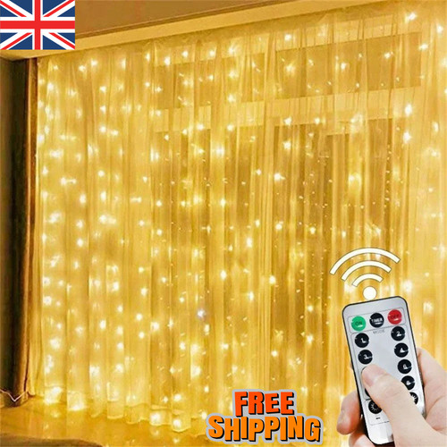 300 led curtain - curtain, fairy