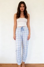 FAT FACE Soft Check Pant