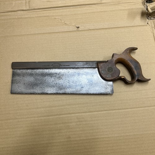 Rare sorby brass back - rare, backed