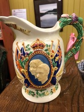 Crown devon musical - musical, jug