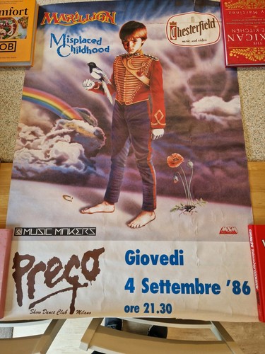 Rare marillion tour - marillion,