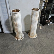 PAIR 31" Antique Cast Iron