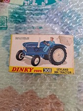 DINKY #308 LEYLAND 384 TRACTOR..EXCELLENT CONDITION IN ORIGINAL BOX, ALSO IN VGC