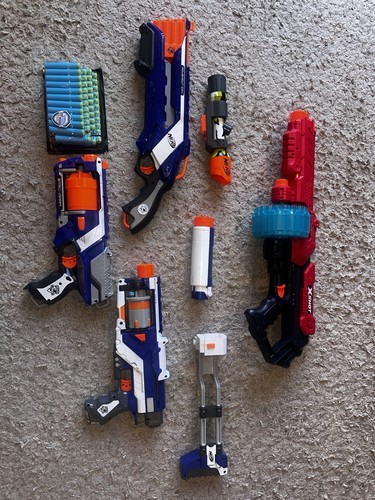 Nerf gun bundle - various, types
