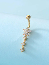 Belly Bars Button Piercing Bar