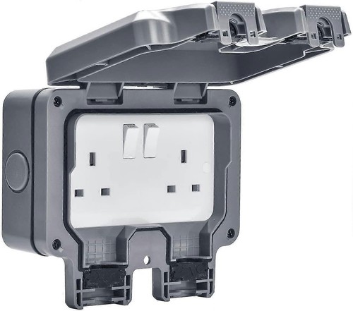 Aodoka double outdoor sockets - double,