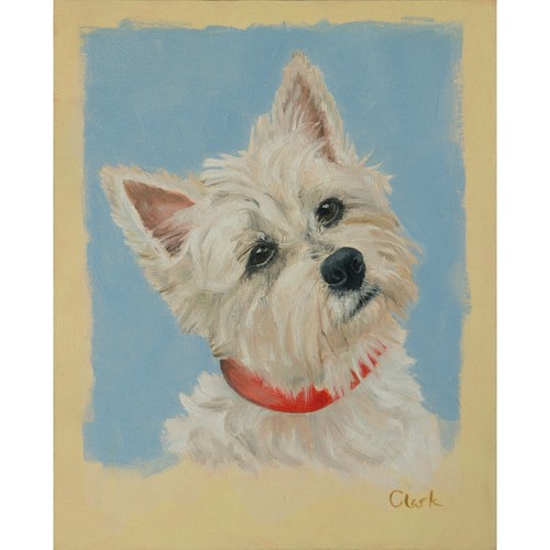 Original art oil painting west - painting,