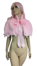 Pink Faux Fur Bolero Shrug