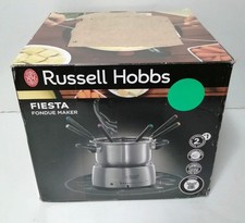 Russell Hobbs Electric Fondue Set Fiesta 2L – 6 Person Stainless Steel Pot fo...