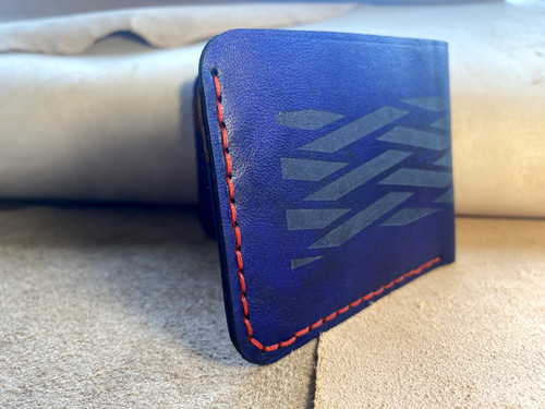 Leather wallet hand made - leather, ,