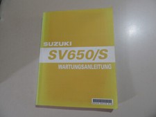 2003 Suzuki SV650 / S K3 Gladius Workshop Manual Service Repair Manual