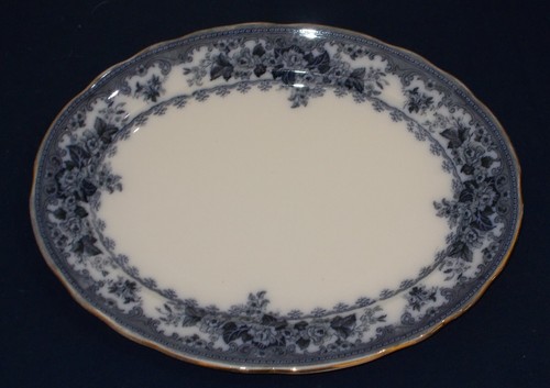 Antique english blue - english, white