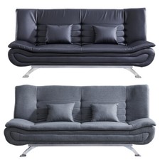 Fabric / Leather Sofa Bed