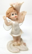 Wood Fairy Figurine Shimmering