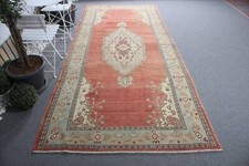 Cool Rugs, Turkish Rug, 5.2x11.9 ft Large Rugs, Neutral Rugs, Vintage Rugs