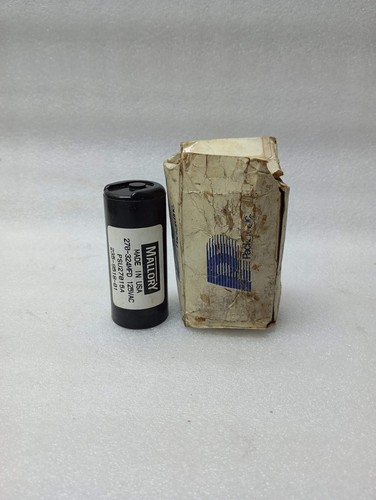 Mallory motor start capacitor - mallory,