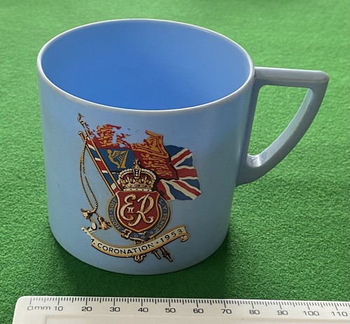 Rare plastic commemorative mug - rare,