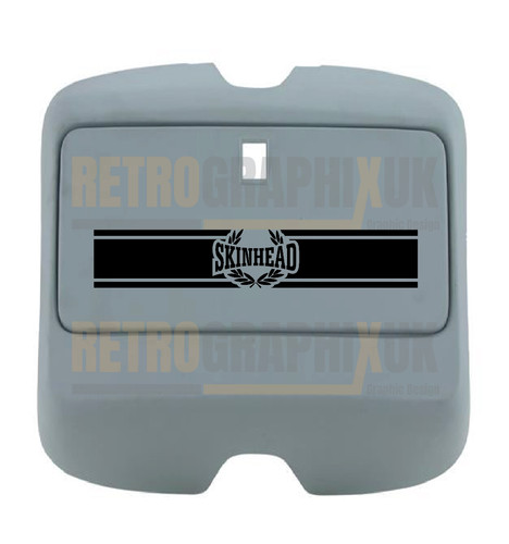 Skinhead laurel sticker fits - skinhead,