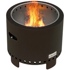 Outsunny 45cm Smokeless Wood