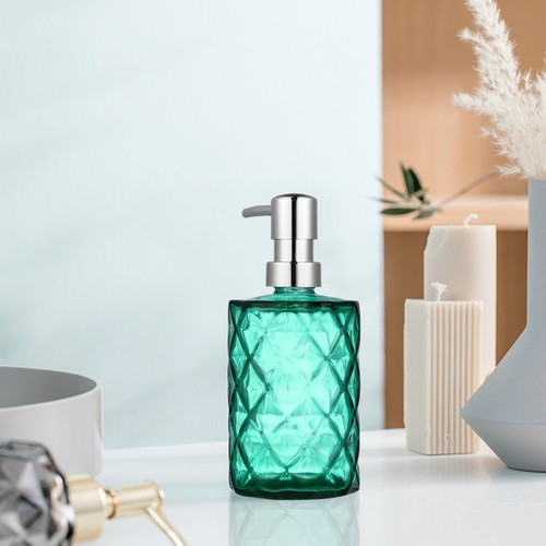 2pcs transparent glass shower - transparent,