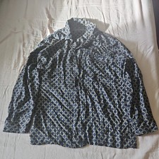 Saks Fifth Avenue  100% Silk Men’s Long Sleeve Pajamas Set Size Large