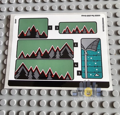 Lego city sticker - sticker, sheet