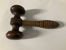 OLD VINTAGE WOOD TURNED WOODEN